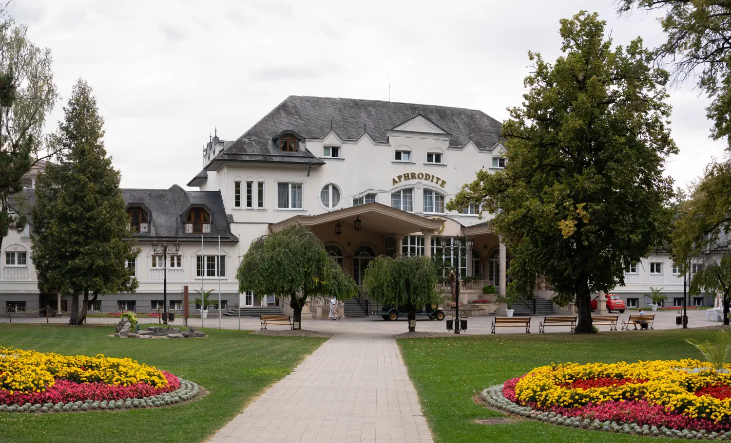 Panoramatický pohľad na Rajecké Teplice