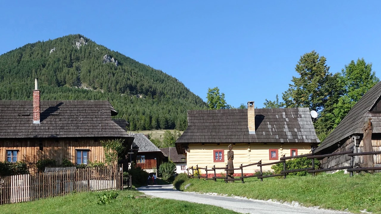 Vlkolínec Rozprávková dedina Vlkolínec